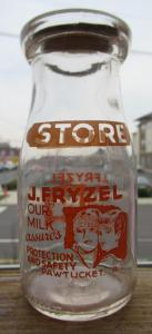 J. Fryzel, Pawtucket, RI, Half Pint