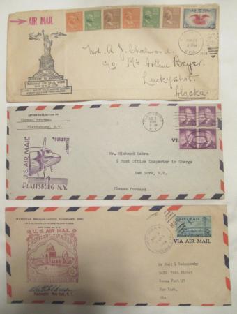 Air Mail With Cachet