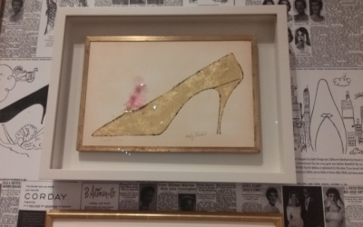 Gold Shoe Collages, 1956