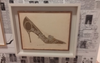 Gold Shoe Collages, 1956