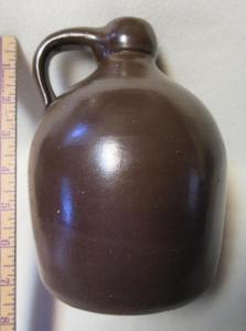 Albany Slip Glaze Jug, Quart