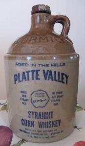 Platte River Valley, Straight Corn Whiskey 4/5th Quart