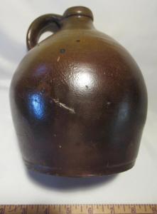 Albany Slip Glaze Jug, Quart