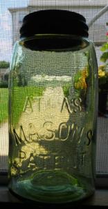 Atlas Mason's Patent, Quart