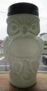 Milk Glass Owl, Pint