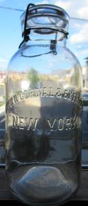 Crown Cordial & Extract Co., New York  Gallon Product Jar