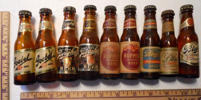 Assorted Mini Souvenir Beer Salt and Peppers