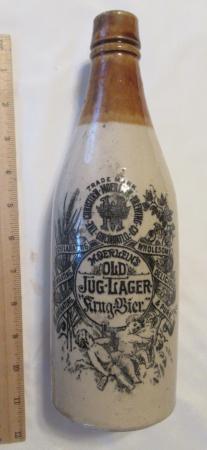 Morlein's Old Jug Lager, Cincinnati Quart