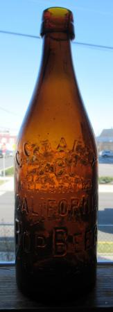 CC Haley Celebrated California Pop Beer Patented 1872