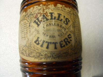 E E Hall's Bitters, New Haven, CT