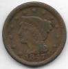 1847 Braided Hair Large Cent