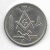 1967 Mount Moriah Masonic Lodge Token, Philadelphia, PA