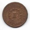 1863 Gustavus Linden Mueller, New York, Civil War Token