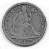 1850 Seated Liberty Half Dollar