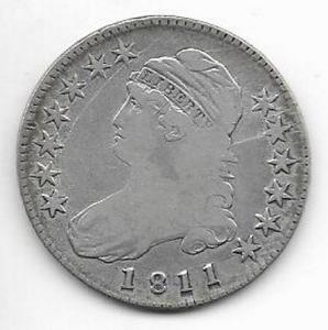 1811 Capped Bust Half Dollar