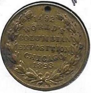 1893 Columbian Exposition Token