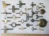 Brass Clock Keys