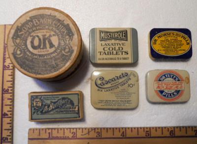 Pharmacy Tin Lot