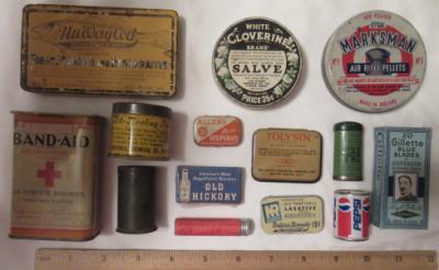 Advertising Tin Lot 