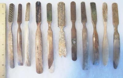 Bone Handle Toothbrushes