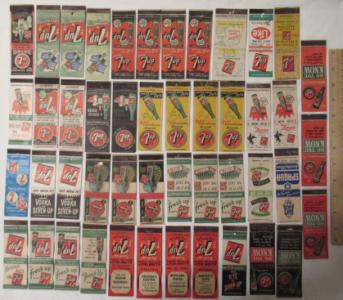 7-Up Matchbook Covers