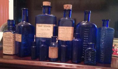 Pharmacy & Poison Bottle Lot