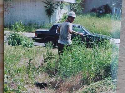 Digging on Sharswood Avenue, Philadelphia, PA c 1995