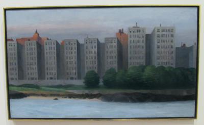 Apartment Houses, East River, c.1930