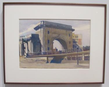 Manhattan Bridge Entrance, 1926