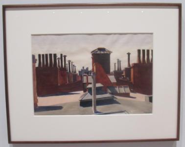 Roofs, Washington Square, 1926