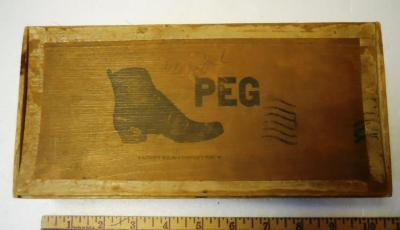 Shoe Peg Cigar Box, Factory 53, Wisconsin