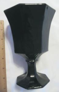 Black Glass Goblet