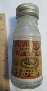 Durkee's Challenge Celery Salt, E.R Durkee & Co., Elmhurst, L.I., N.Y.