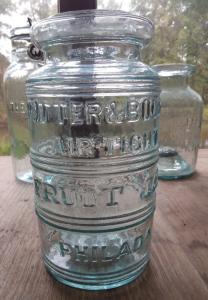 Potter & Bodine, Air-Tight, Fruit Jar, Philadelphia Quart