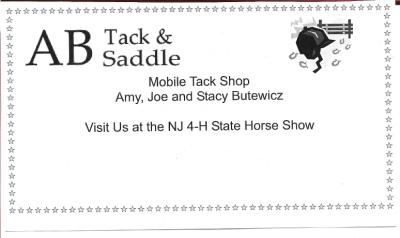 Ad in NJ State Horse Show Program