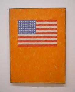 Flag on Orange Field, 1957