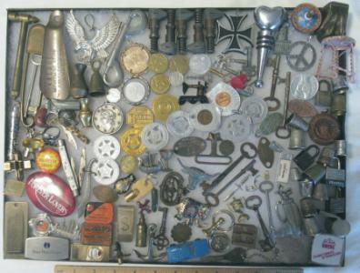 Metal Junk Drawer Lot