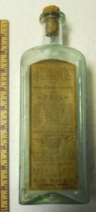  Dr. Lorenzo's Golden Oil, Great Scientific Remedy for Pain, Haven, Blair & Co.,, 8 5/8 inch Lowell, Mass.