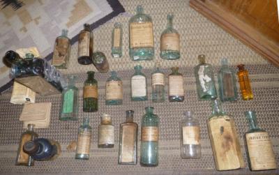 Labeled Medicine Bottle Collection, Flagstaff, AZ