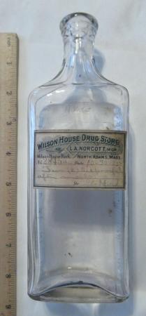 Wilson house Drug StoreL. A. Norcott Mgr., North Adams, Mass.