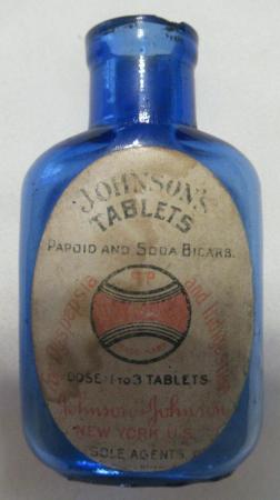 Johnson's Tablets, Papoid & Soda Bicarb., The Papoid Co., New York