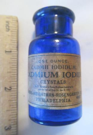 Cadmium Iodie Crystals, Powers-Weightman-Rosengarten Co., Philadelphia