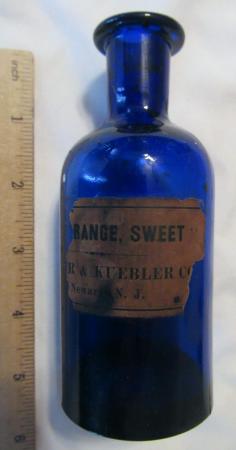 Orange Sweet, Roerer & Kuebler Co., Newark, NJ, 4 7/8 Inch