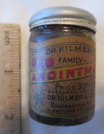 Dr. Kilmer's, U&O Family Anointment, Binghamton, NY 1 3/4 Inch