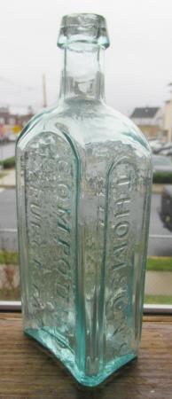 Thompson's Compound Syrup Of Tar For Consumption, Philadelphia 6 7/8 Inch