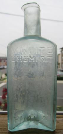 W. White, Chemist, Philadelphia, OP 5 Inch