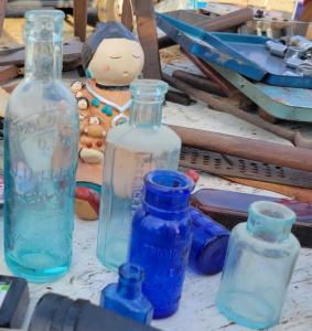 Bottles At The Flea Market