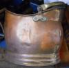 Copper Ash Bucket