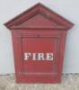 Cast Iron Fire Box Cover