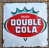 Double Cola Porcelain Bubble Sign